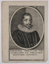 Iohannis Prestoni Viri Clarissimi S.S. Theologiae Doctoris. Effigies.
