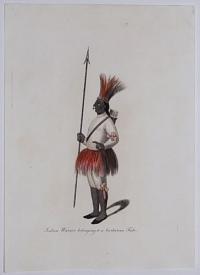 Indian Warrior belonging to a barbarous Tribe.