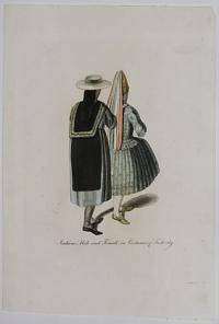 Indians, Male and Female, in Costumes of Festivity.