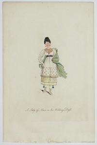 A Lady of Lima in her Wedding Dress.