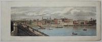[Section showing Southwark Bridge, from 'View of the North Bank of the Thames from Westminster Bridge, to London Bridge. Shewing that Part of the Improvements Suggested by Lt.-Col. Trench, which is Intended to Carry into Execution.']