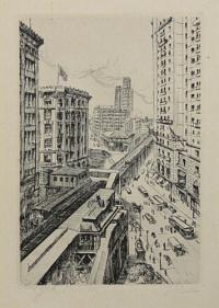 New York Broadway [in pencil lower left.]