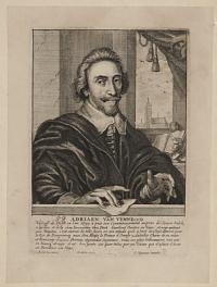 Adriaen Van Venne. Natieff de Delft en l'an 1599�.il tient sa Residence a la Haye. '59' annotated in ink.