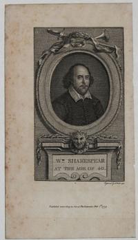 W.m Shakespeare at the age of 40.