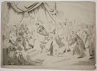 [To Her Royal Highness Princess Charlotte Augusta This Plate of the Surrender of Calais,