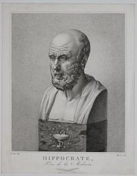 Hippocrate, Père de la Médecine.