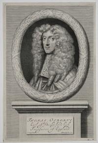 Thomas Osborne. Earl of Danby, Lord high Treasurer of England.
