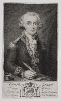 [France] Charles Grant. Vicomte de Vaux. Marechal des Camps et Armees de sa Majeste tres Chretienne.