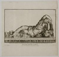 Statua di Cleopatra Regina d'Egitto che Dorme con l'Aspide Legato al Braccio Sinistro.