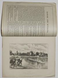 Rowing. University eight training on the Isis.