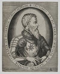 [Denmark] Cristianus D.G. Rex. Daniae. et Norvegiae. Dux Slesvicen. Holsatiae Stormariae et Ditmersiae. Comes I Oldeborg.