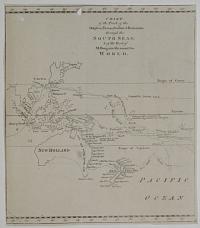 Chart of the Track of the Dolphin, Tamar, Swallow & Endeavour,