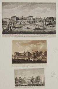 A View of the Royal Hospital at Chelsea & the Rotunda in Ranelagh Gardens....V&uuml;e de l�H&oacute;pital Royale de Chelsea et de la Rotunda des Jardins de Ranelagh. [&] Chelsea College & Ranelagh-house. [&] View of Ranelagh.