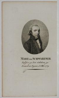 Hungary] Mart. von Schwartner. Professor zu Pest. Gebohren zu Kesmark in Ungarn d. 1.st Mrt. 1759.