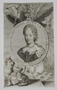 Diva Eleonora Divi Leopoldi Caesaris. Salus Augusta.