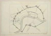 [Captain John Eyre's Map and 12 views of the Defences of London During the Civil War.]