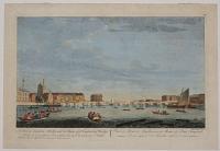 A View of London Bridge with the Ruins of ye Temporary Bridge,
