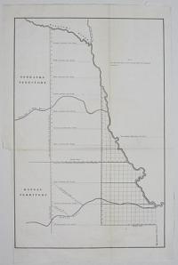 [Map used for the Kansas�Nebraska Act.]