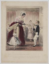 Hostess._"Now my dear, will you come and dance a quadrille?". Juvenile._"Th-a-nk you, it is so many years since I danced that I would rather be excused if your please. In fact I-au haven't danced since I was quite a boy".