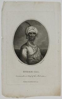 Hyder-Ali,  Commander in Chief of the Mahrattas.