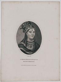 A Chinese Princess of the present Manchoo Tartar Race.