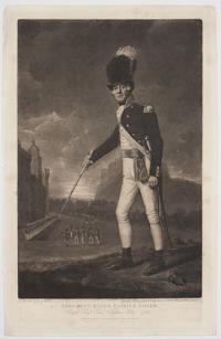 Sergeant Major Patrick Gould, Royal Reg.t Edin.r Volunteers. (Blue) 1794.
