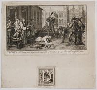 Karel de I. Koning van Engelandt, onthoofd te Whitehal den 30 January des Jaars 1649.