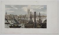 [Section showing London Bridge, from 'View of the North Bank of the Thames from Westminster Bridge, to London Bridge. Shewing that Part of the Improvements Suggested by Lt.-Col. Trench, which is Intended to Carry into Execution.']