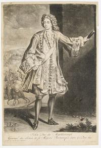 John Duc de Marlborough, General des Armée de la Majesté Bretagnique dans le Pais bas.