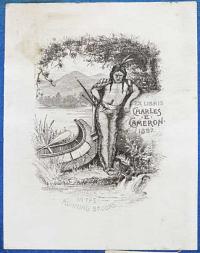Ex Libris Charles .E. Cameron. 1897. Books in the Running Brooks.