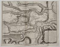 Plan of the Battle of Oudenard fought July 11th 1708.