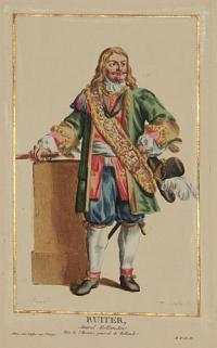 [Netherlands] Ruiter, Amiral Hollandois. Tire a l'Histoire general de Hollande.