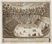 e. The Grove of the Ball-Hall. So named because it is used to dance in when the King makes a Feast. It is a Large Grove of an Oval form, Surrounded with arbour-work; on one Side of it is a Beautiful Cascade, Composed of Shells and Basons of Rock-work,