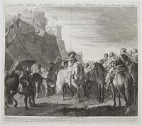 England's Royal Pattern, or the History of King Charles ye First, from his Marriage to his Death. Hull Summoned by the King 3d. April 1642.