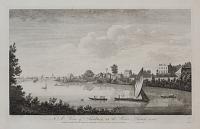 A View of Sunbury, up the River Thames.