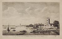 A View taken near Battersea Church, looking towards Chelsea.