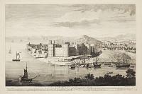 A North-West View of Caernarvon Castle.