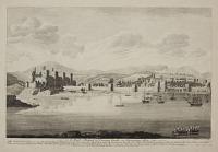 A West Prospect of Conway Castle, in Caernarvon Shire.