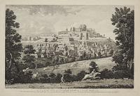 A North View of Denbigh Castle, in North Wales.