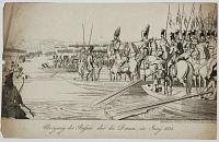[Russo-Turkish War.] &Uuml;bergang der Russen &uuml;ber die Donau, im Jun&yuml; 1828.