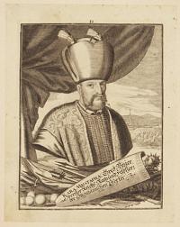 Kara Mustapha Gros Vezier Oberster Reichs Rathund Feldzer der Ottomanischen Pforter.