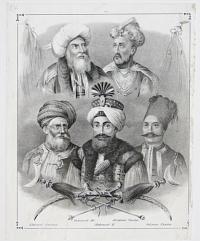 [Commanders during the Greek War of Independence.] Khosref Pascha. Mehemet Ali. Mahmud II. Ibrahim Pasha. Soliman Pascha.