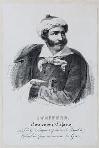 [Netherlands] Steffens. Surnomme Stefano, natif de Groeningue, Capitaine de Brulots & Colonel de Genie au service des Grecs.