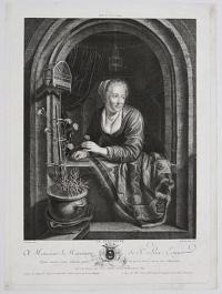 La Fleuriste. Monsieur de Marcenay de St Prix, Ecuyer.