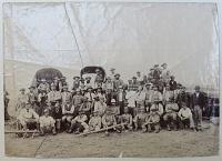 [Photograph of Major Sam Weil and the men of the 'Imperial Transport Service'.]