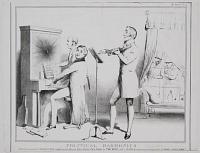 Political Harmonics A New Variation for the "Soldier Tired" as performed by Monsieur Villanton, First Fiddle to The King_with a Piano Accompaniment arranged to the Air "Home! Sweet Home!"