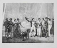Napoleon visitant l'atélier de David.