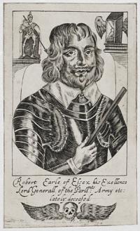 Robert Earle of Essex his Excellence Lord Generall of the Parli:mts Army etc: lately deceased.
