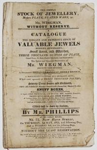 [Two Auction Catalogues for jewellery sale]
