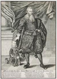 Georg Endte der &auml;llte, Seines Alters 66. Jah. A.&ordm; 1628. denatus 1630.